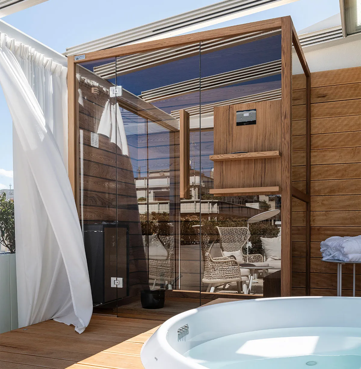 sauna kalika case history Le terrazze Suites