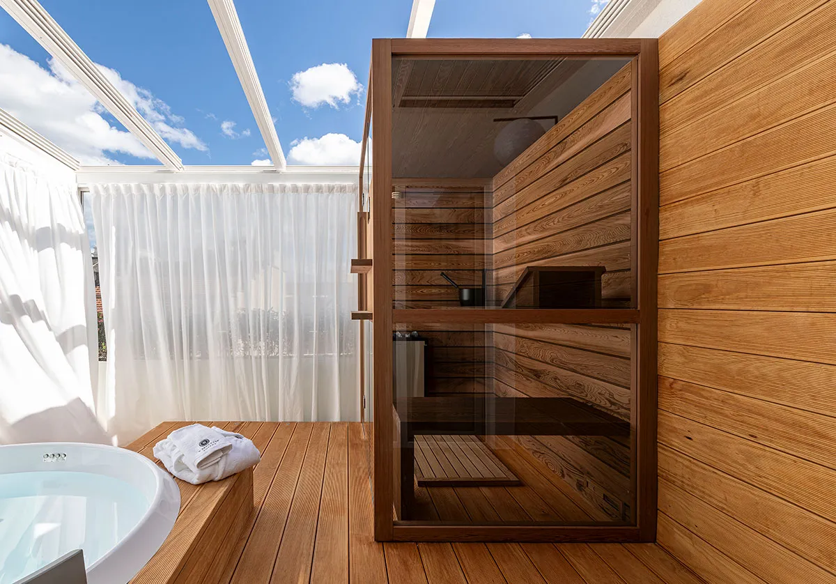 sauna kalika case history Le terrazze Suites